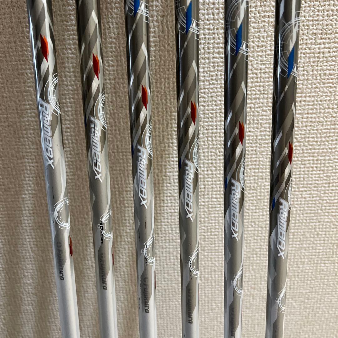 Cobra AMP Cell アイアンセット 6本 フジクラ ランバックス