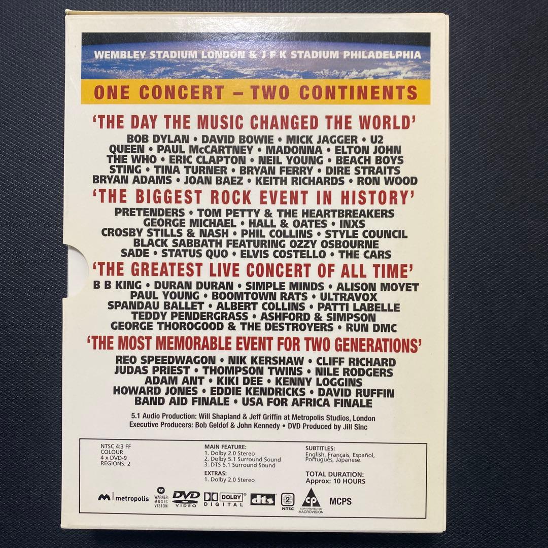 LIVE AID DVD 1985年7月13日