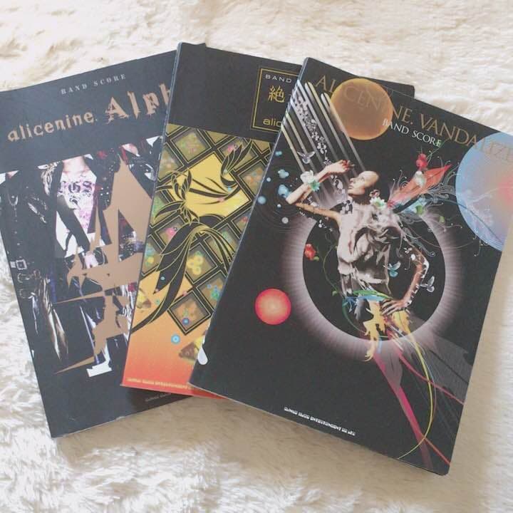 Alice Nine. バンドスコア3冊