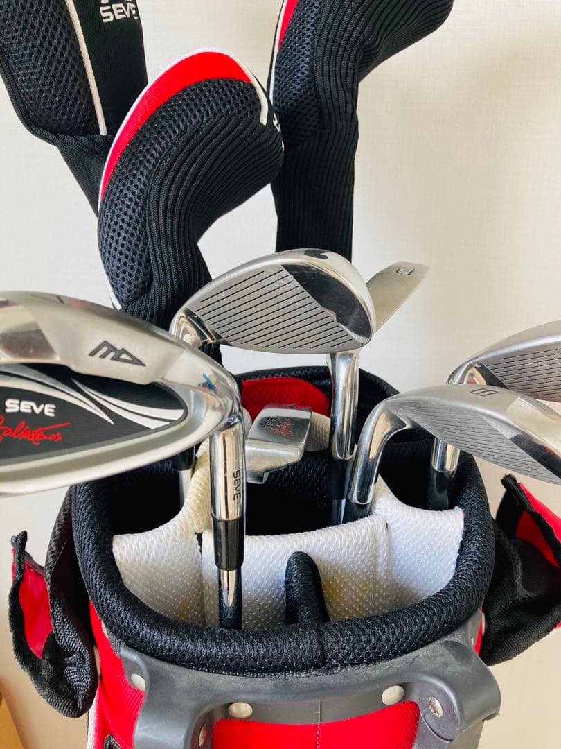 ゴルフクラブセット　ゴルフバッグ　クラブ9本セット