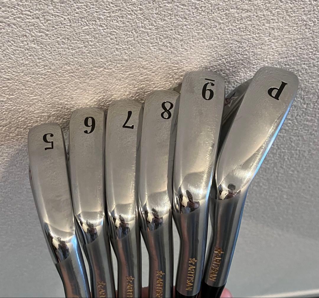 ARTISAN GOLF LS720CB DG105 S #5〜Pセット