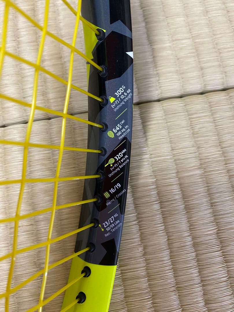 スペック計測済み　Babolat Pure Aero 2023 300g G2