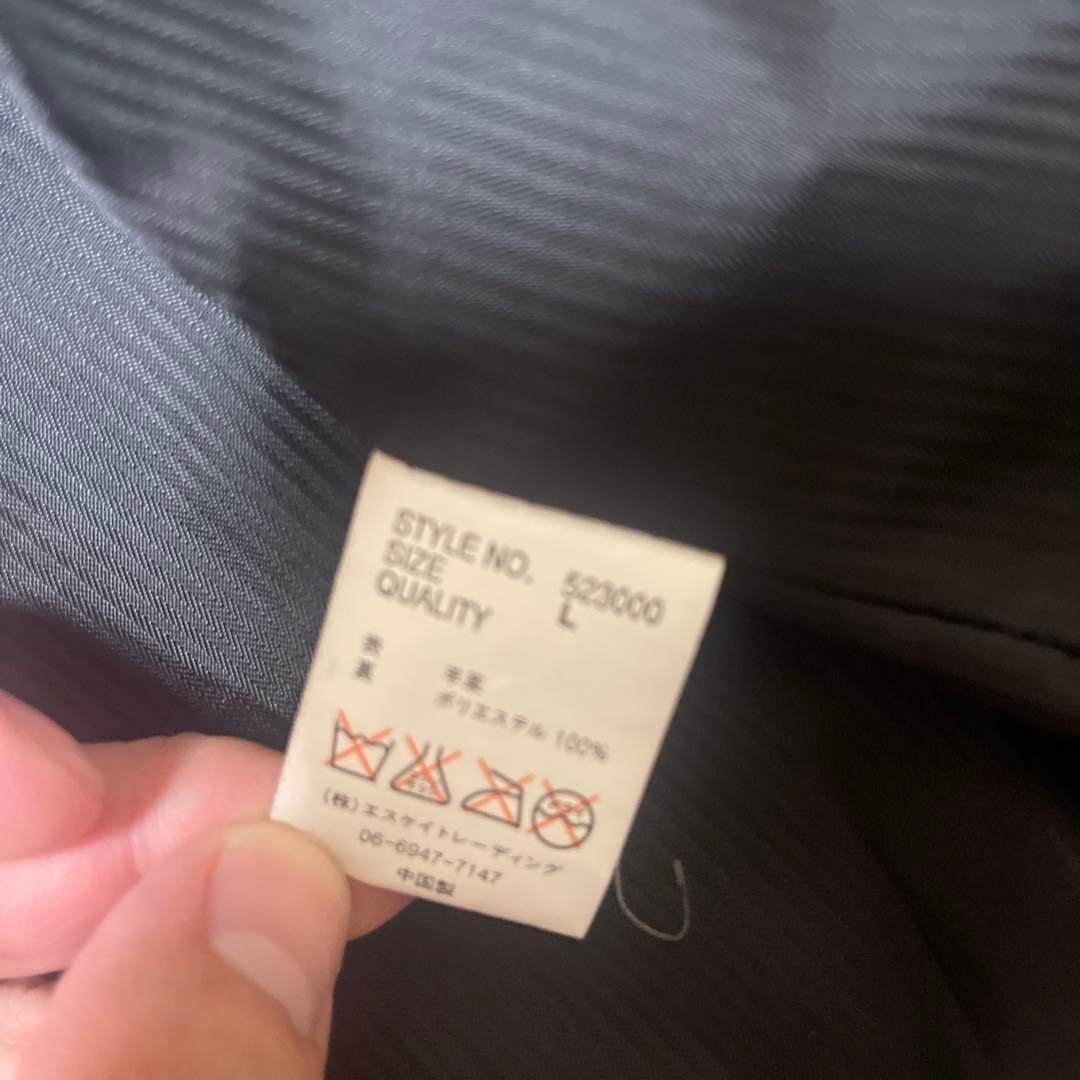 ハウスオブブルース　ライダースジャケット　黒　革