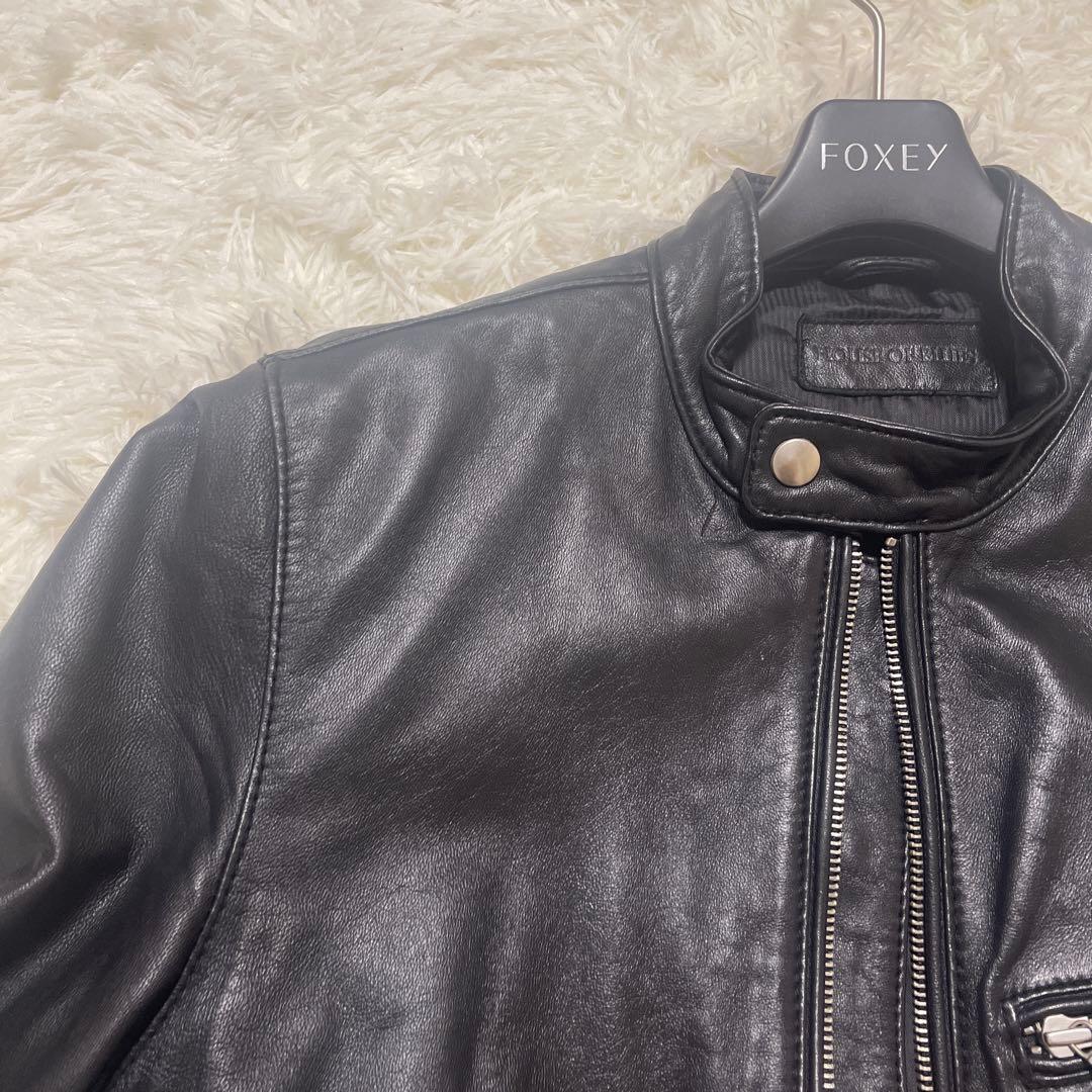 ハウスオブブルース　ライダースジャケット　黒　革