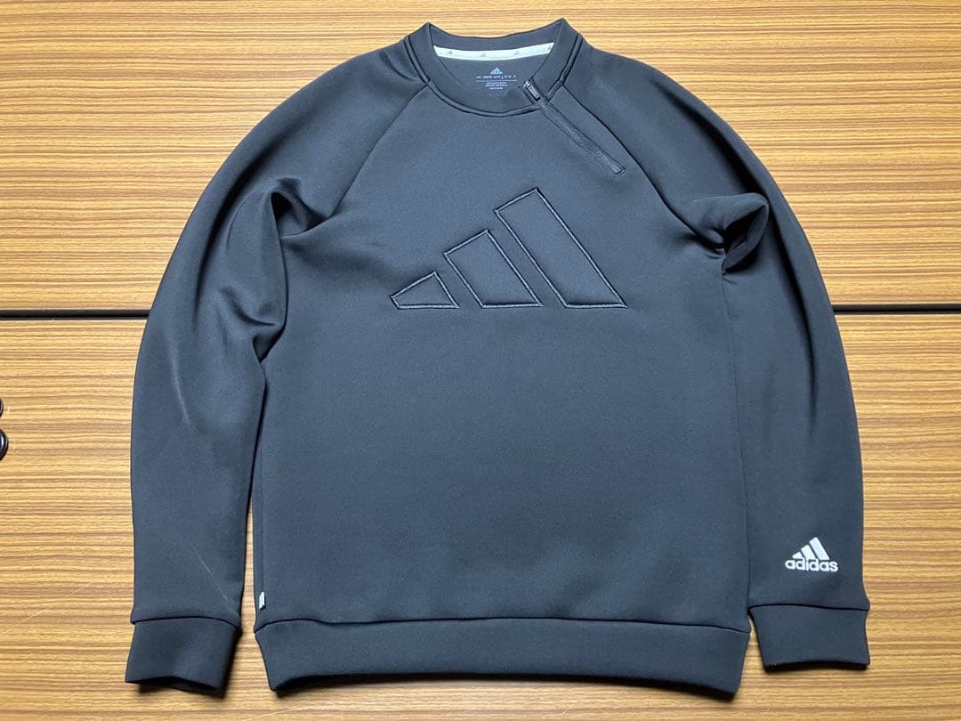 ヤ*マ様 ADIDAS GOLF ダンボールニット スウェット S ブラック
