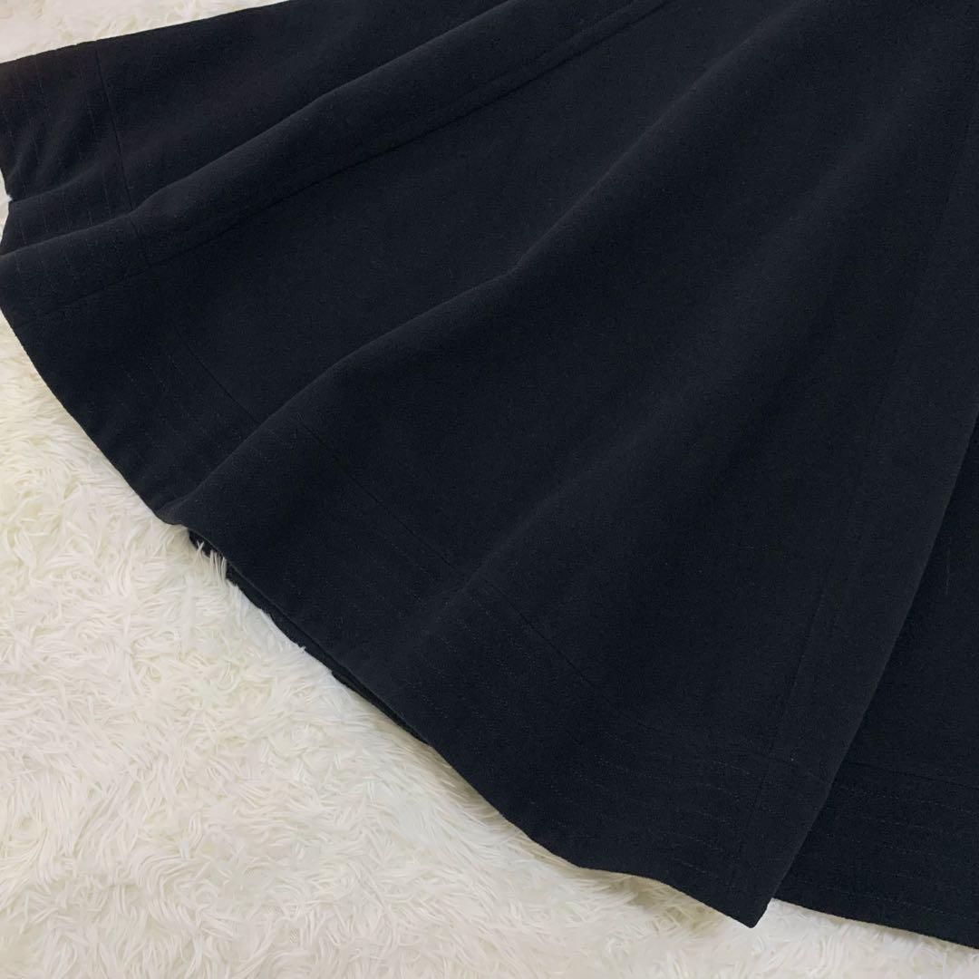 リフレクト Reflect ウール アンゴラ ケープ コート ポンチョ ブラック