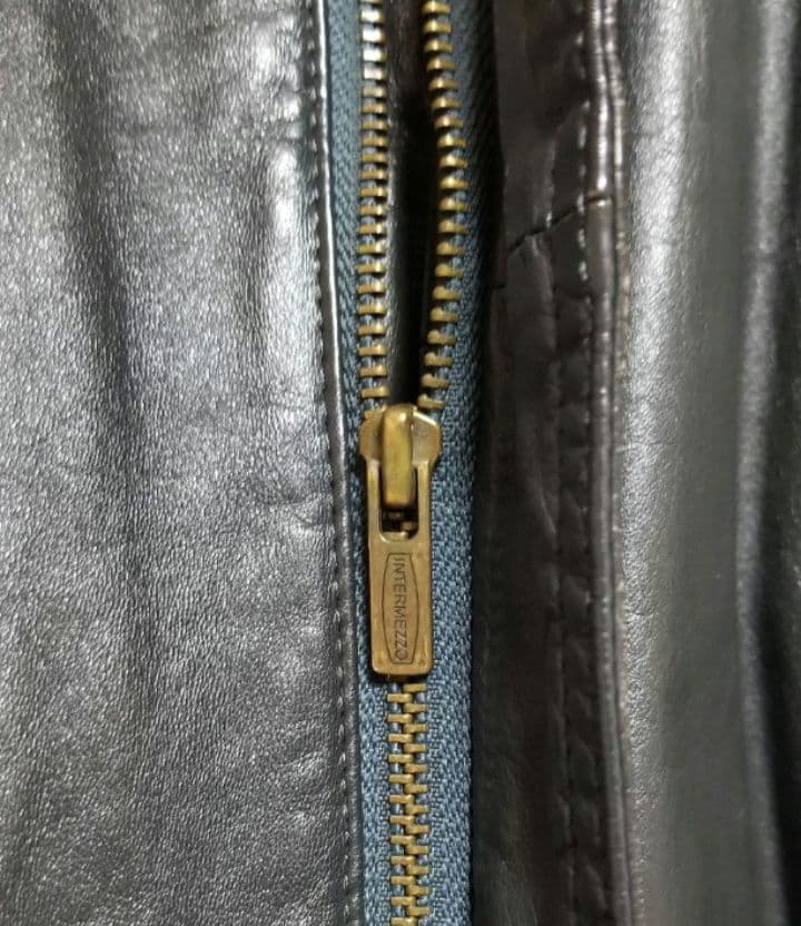 短丈　90s ヴィンテージ 本革 レザーボンバージャケット M