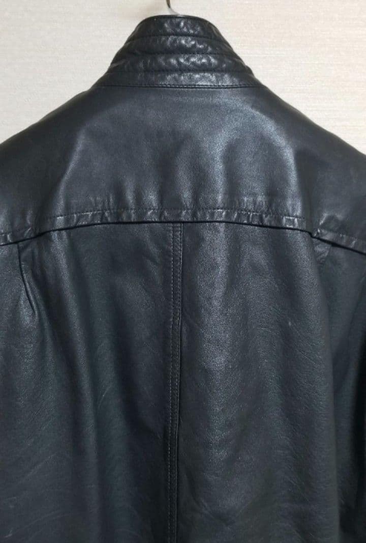 短丈　90s ヴィンテージ 本革 レザーボンバージャケット M