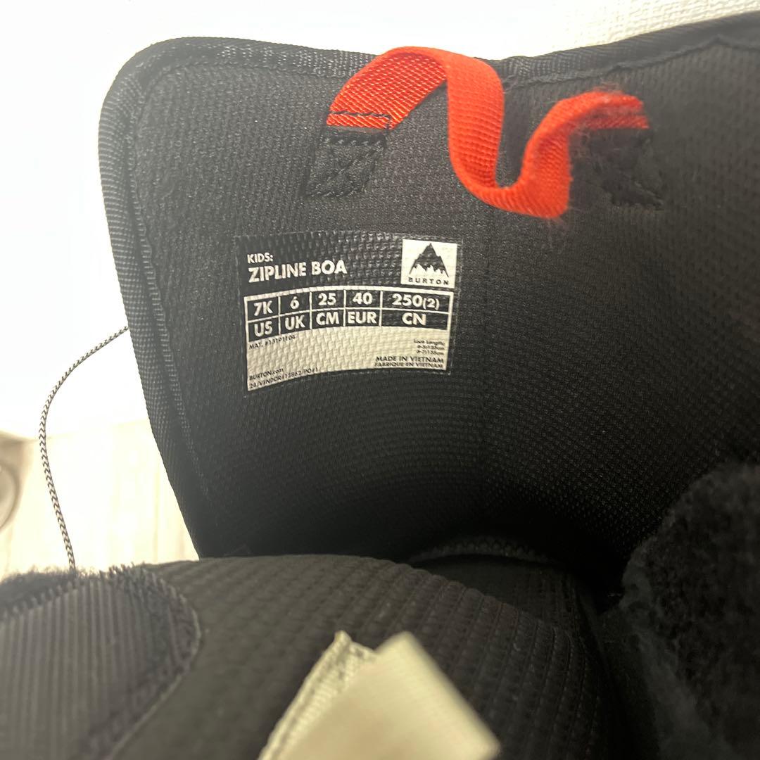 Burton ジップライン　25.0cm キッズ