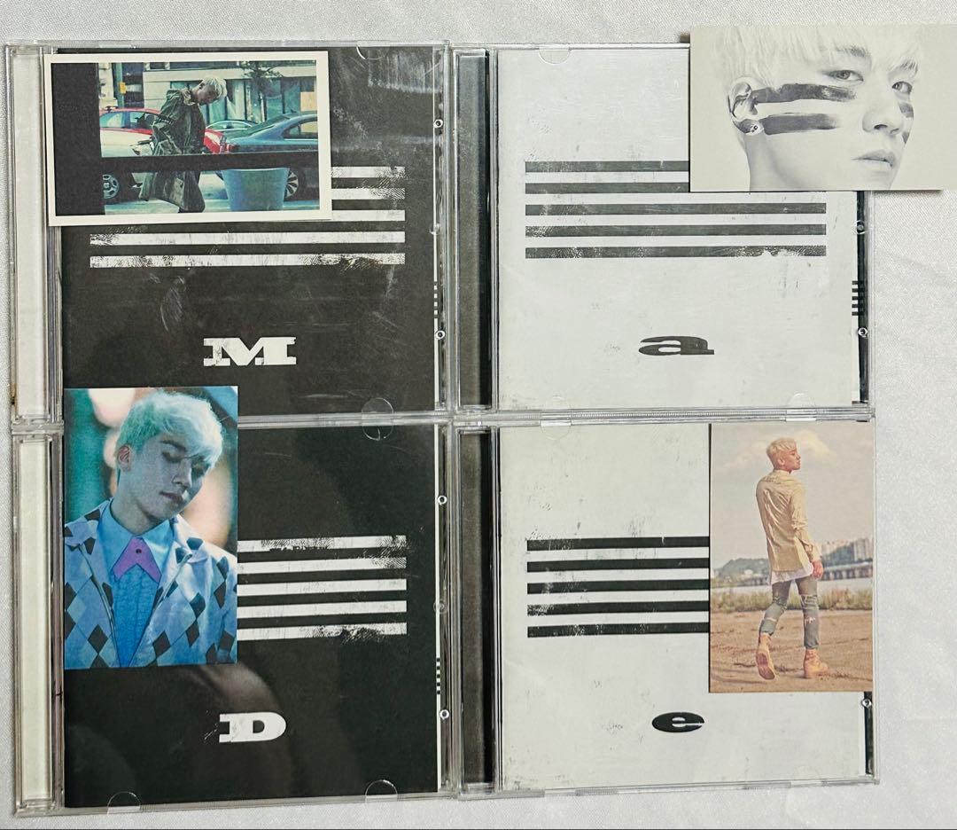 BIGBANG MADE SERIES CD 韓国盤 フォトカードスンリ