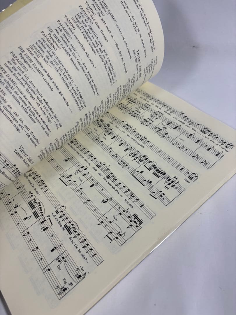 モーツァルト　オペラ 魔笛　KV 620 独語　原典版　MOZART 楽譜