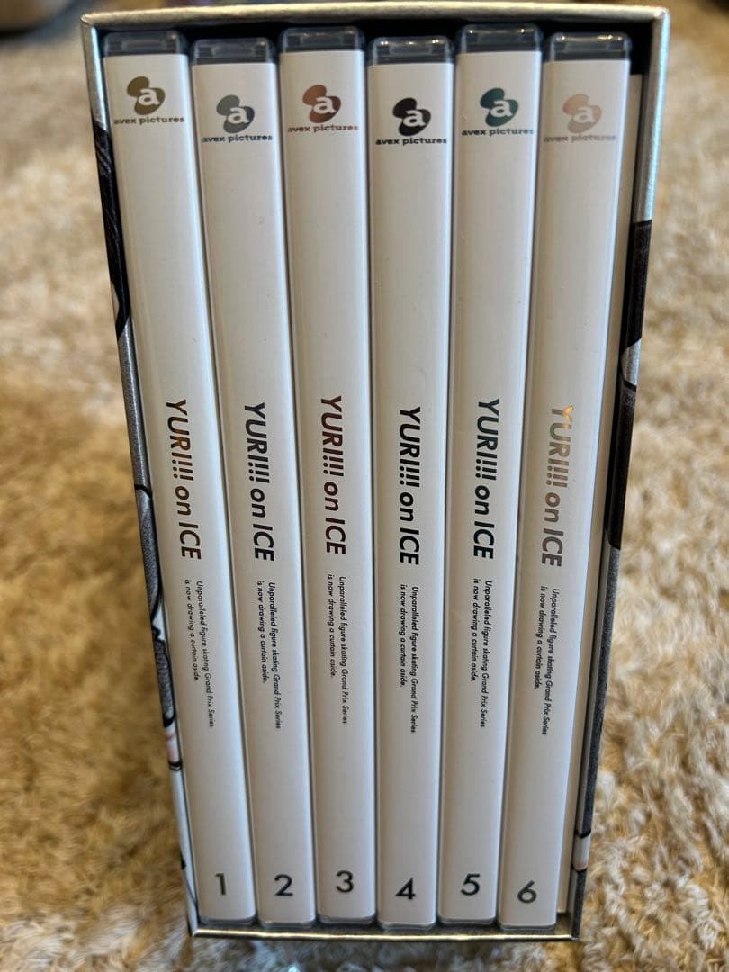 ユーリon ICE アニメDVD6巻セット