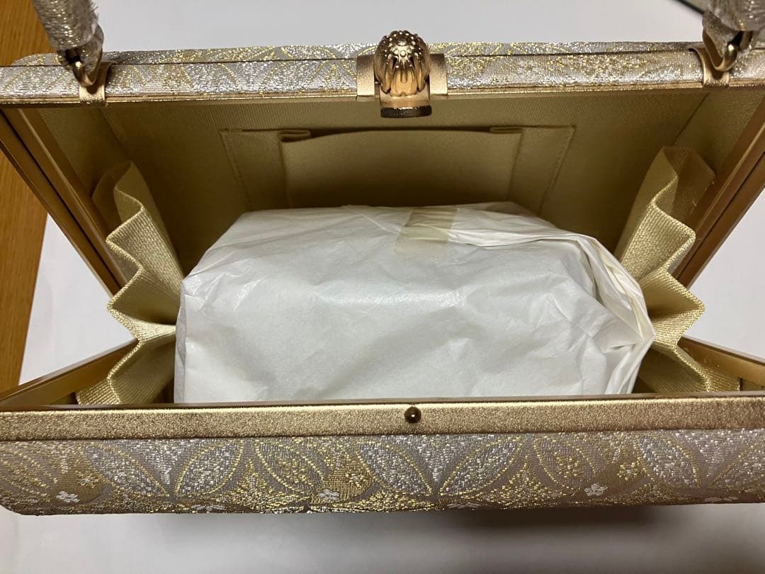 伊と忠　バッグと下駄のセット