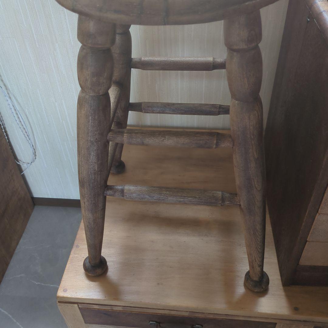 フランスブロカントアンティーク　ビィンテージスツール