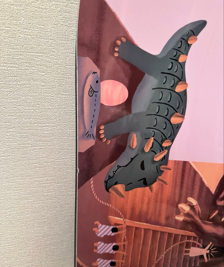 OGASAKA オガサカ スノーボード CT-IZ 146 ピンク　ワニ