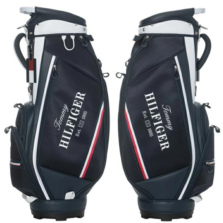 新品 トミーヒルフィガーゴルフ キャディバッグ THMG5SC5 ホワイト