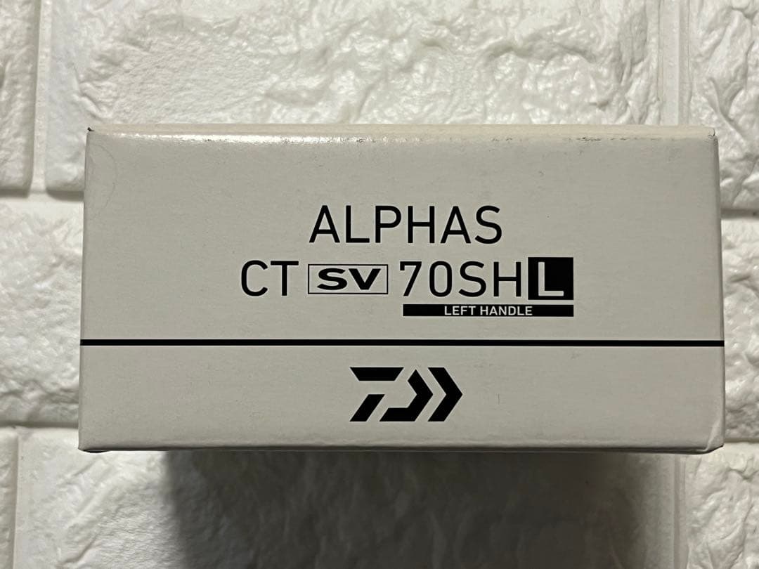 ダイワ DAIWAベイトリール アルファス CT SV 70SHL 左巻き