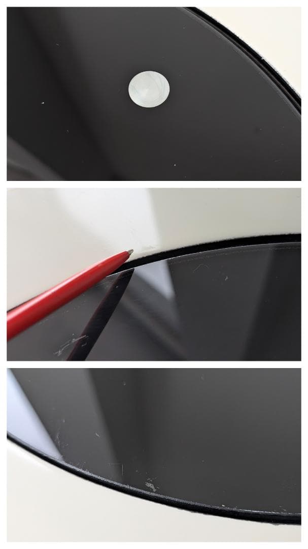 90s ビンテージ 折りたたみテーブル ビーンズ型 スペースエイジ レトロポップ