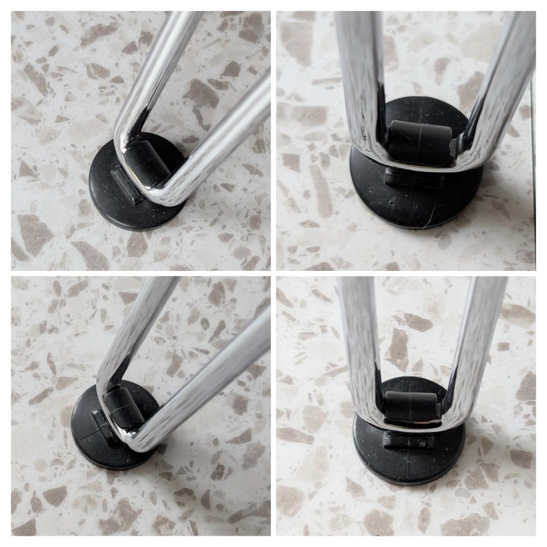 90s ビンテージ 折りたたみテーブル ビーンズ型 スペースエイジ レトロポップ