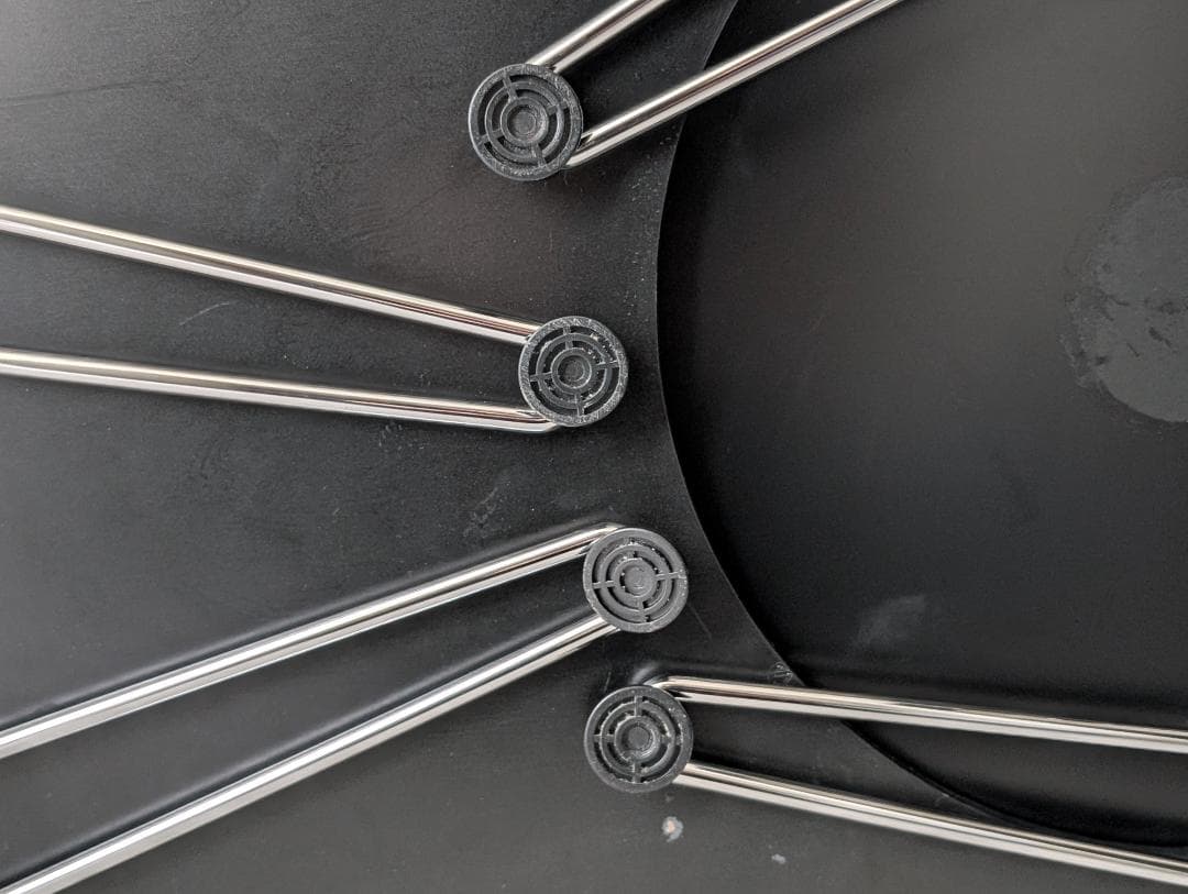 90s ビンテージ 折りたたみテーブル ビーンズ型 スペースエイジ レトロポップ