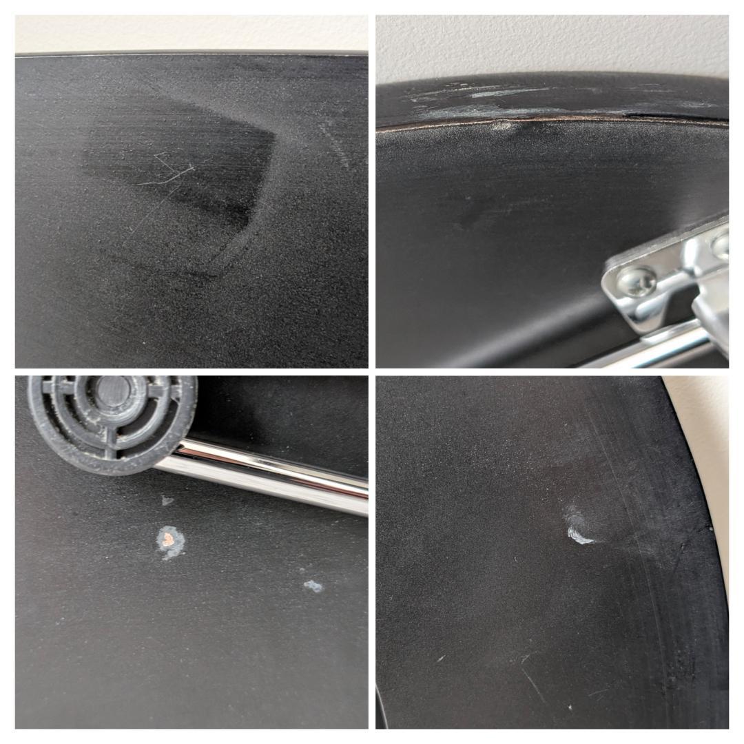 90s ビンテージ 折りたたみテーブル ビーンズ型 スペースエイジ レトロポップ