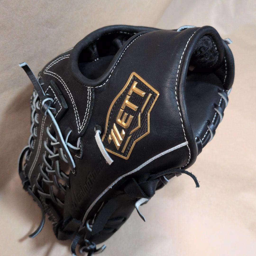 ゼット:左投げ用:軟式用グラブ:一般大人用:オールラウンド用:サイズ7:黒