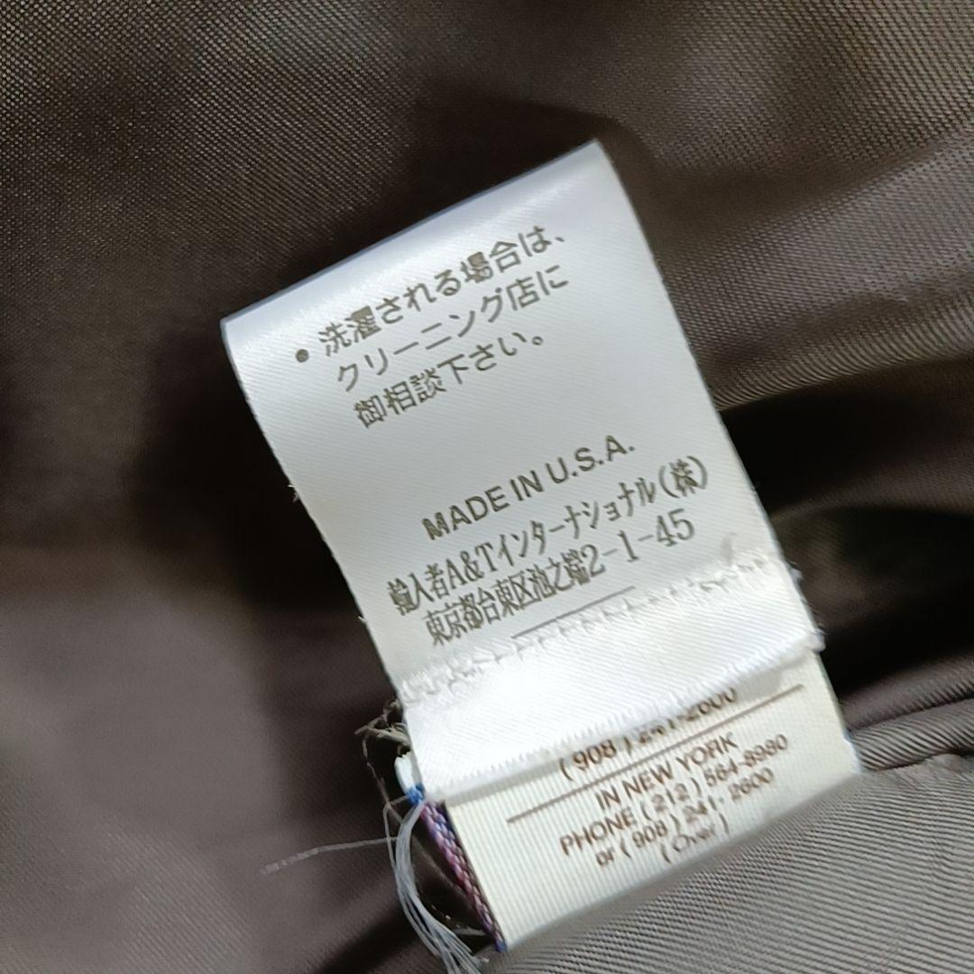 極希少✨Schott スウェード レザージャケット USA製 牛革 ベージュ L