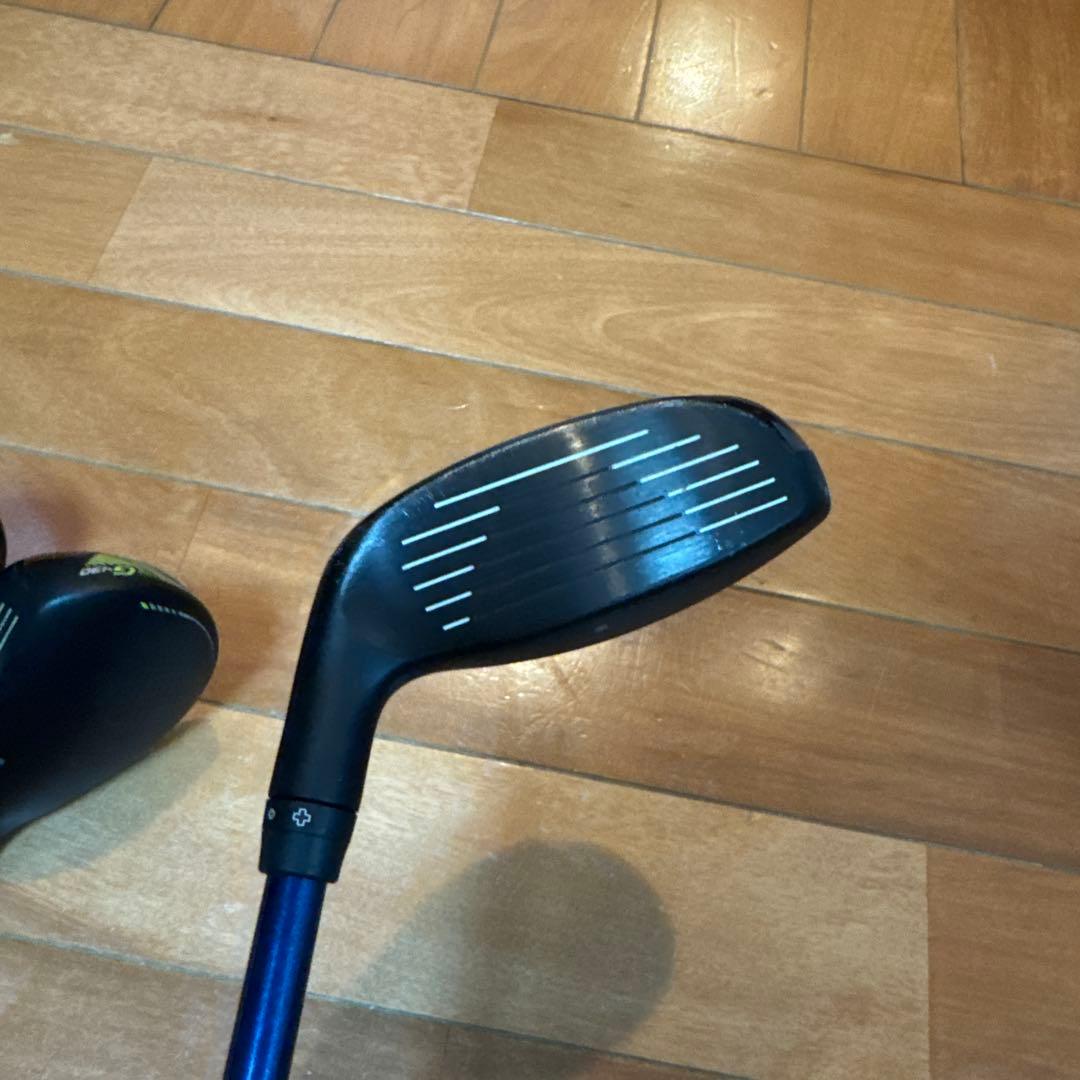 ピンg430 UT 3.4.5.グラファイトデザイン HY85s イオミック黒