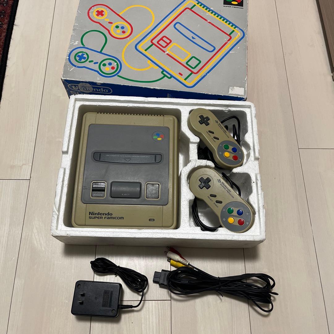 【Nintendo】スーパーファミコン本体ソフトセット