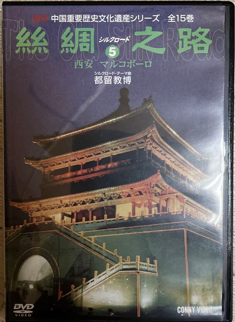 絲綢シルクロード之路  DVD全15卷