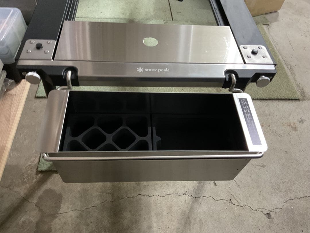 廃盤 スパイスブロック A ＆B ＆ ステンボックスハーフユニット スノーピーク