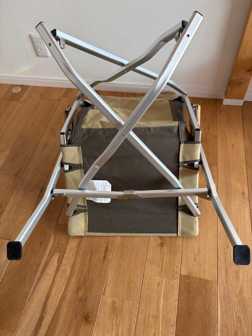 スノーピーク　ローチェア30 カーキ クッションプラス付き