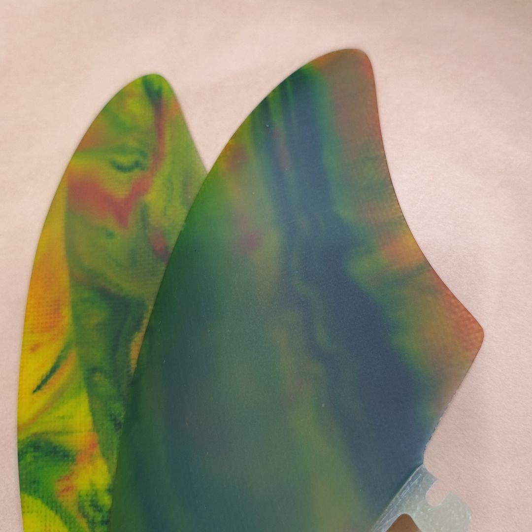 フューチャーフィン対応　アートグラス仕様　ツインキールフィン