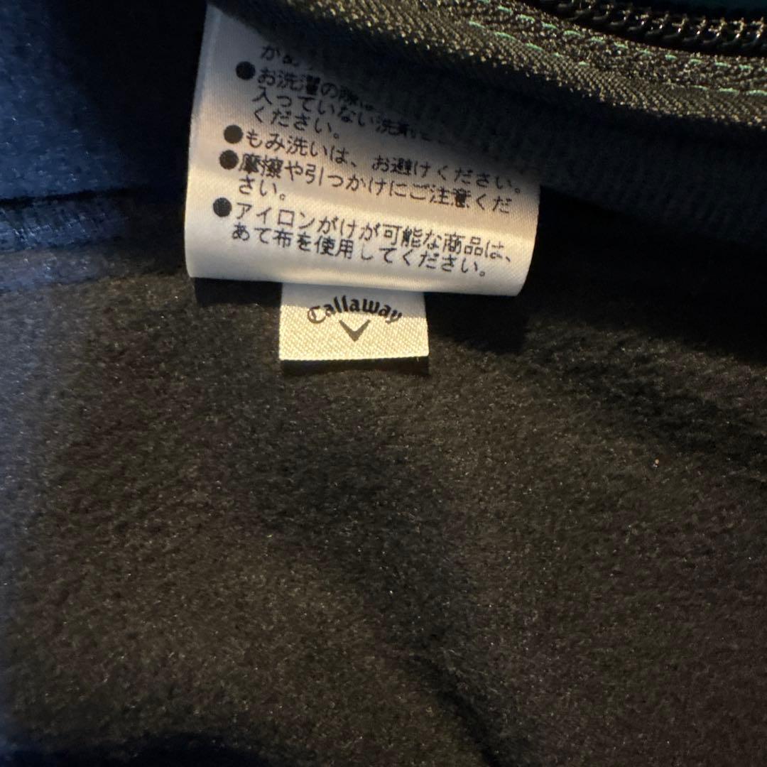 Callaway グリーン ブラック フルジップジャケット L
