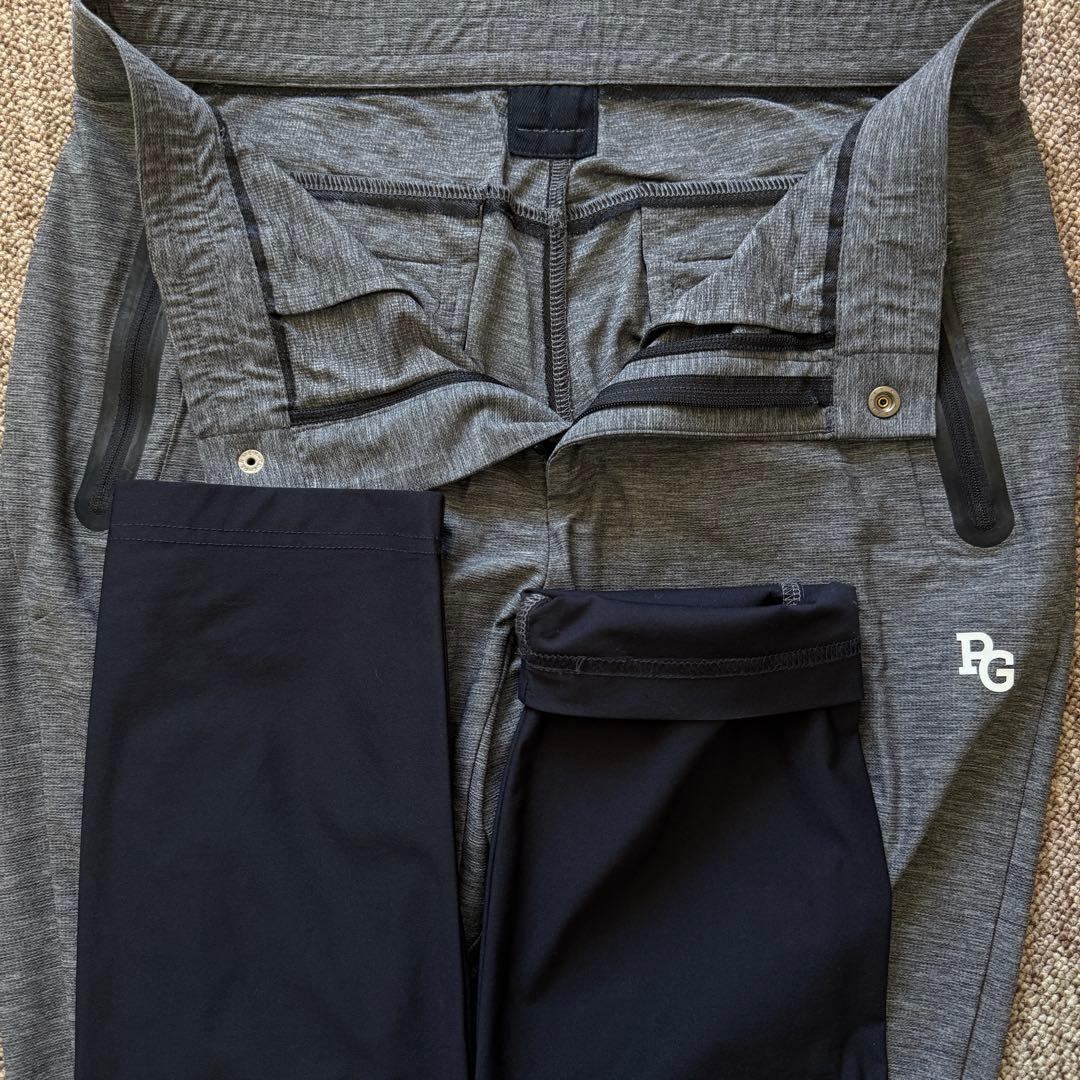 現行モデル　美品　パーリーゲイツ　パンツ　黒　グレー　白　M〜L相当　ゴルフ　4