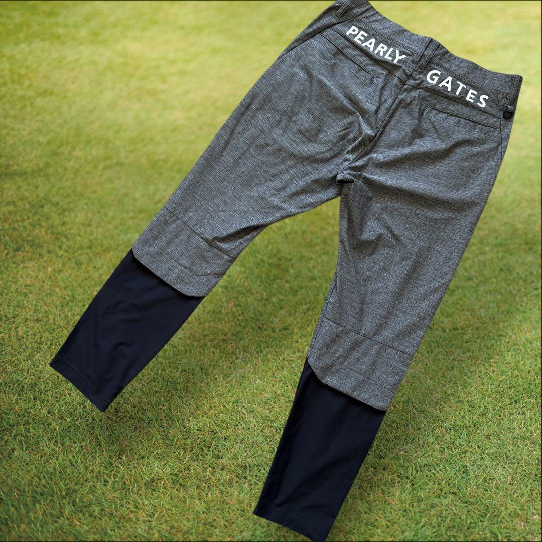 現行モデル　美品　パーリーゲイツ　パンツ　黒　グレー　白　M〜L相当　ゴルフ　4