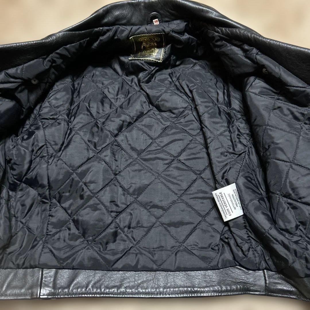 た*つ様 初期666レザーライダースシドモデル38ルイスレザーパンクDaniel