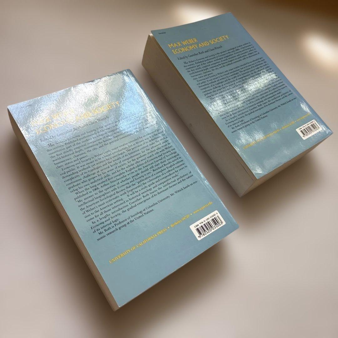 Max Weber Economy and Society 1・２
