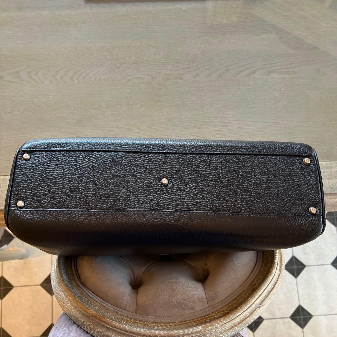 超美品　アルフレッドベレッタ ブラック　シルバー　40 バーキン　HERMES