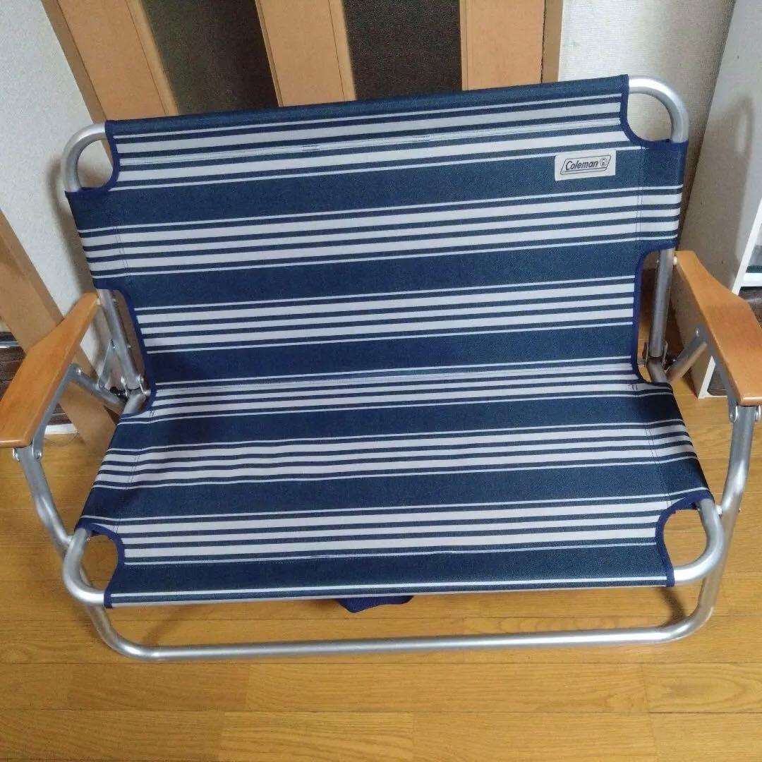 コールマン　リラックスフォールディングベンチ チェア　ラグ付