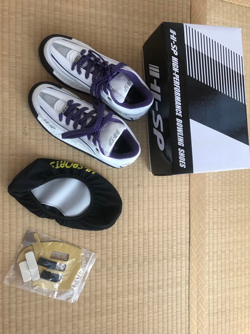 HI-SP ボウリングシューズ リパップSTL 26.5 ホワイト/パープル