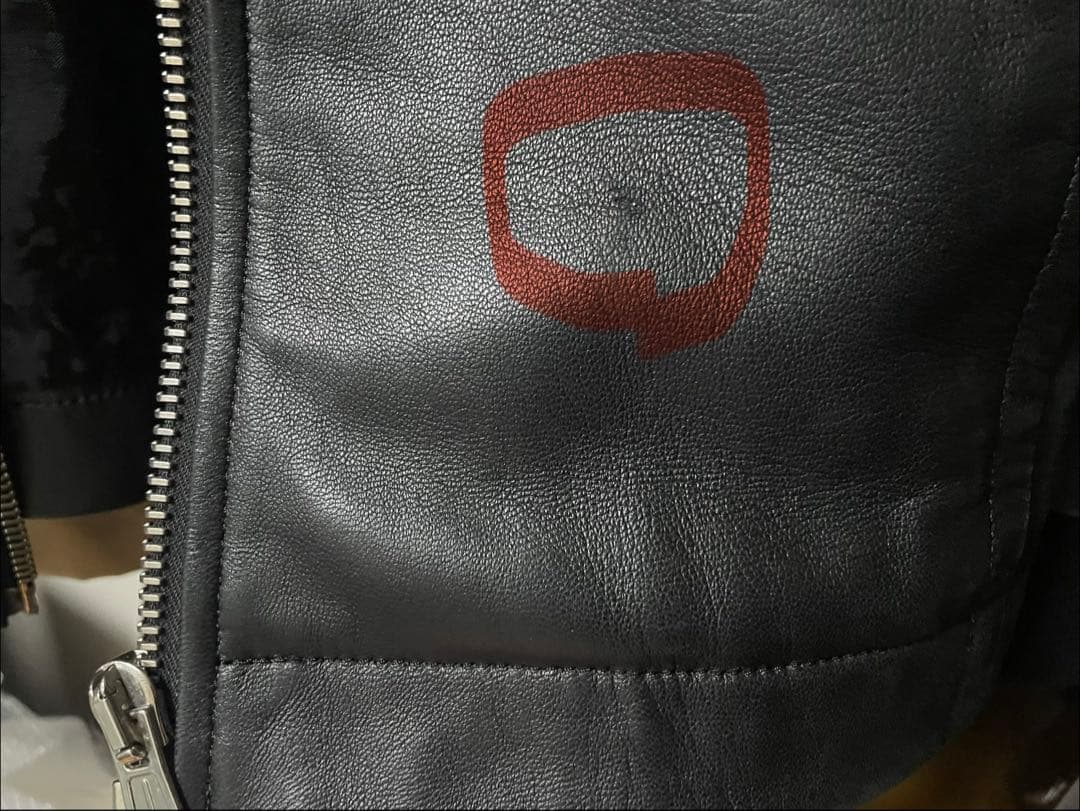 Rags McGREGOR ラグスマックレガー シープスキンレザーブルゾン