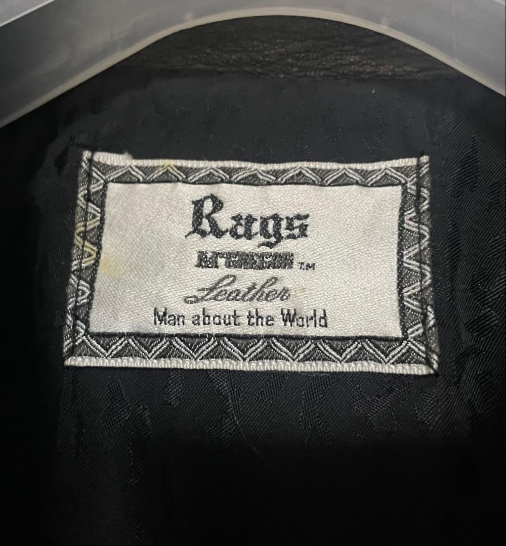 Rags McGREGOR ラグスマックレガー シープスキンレザーブルゾン
