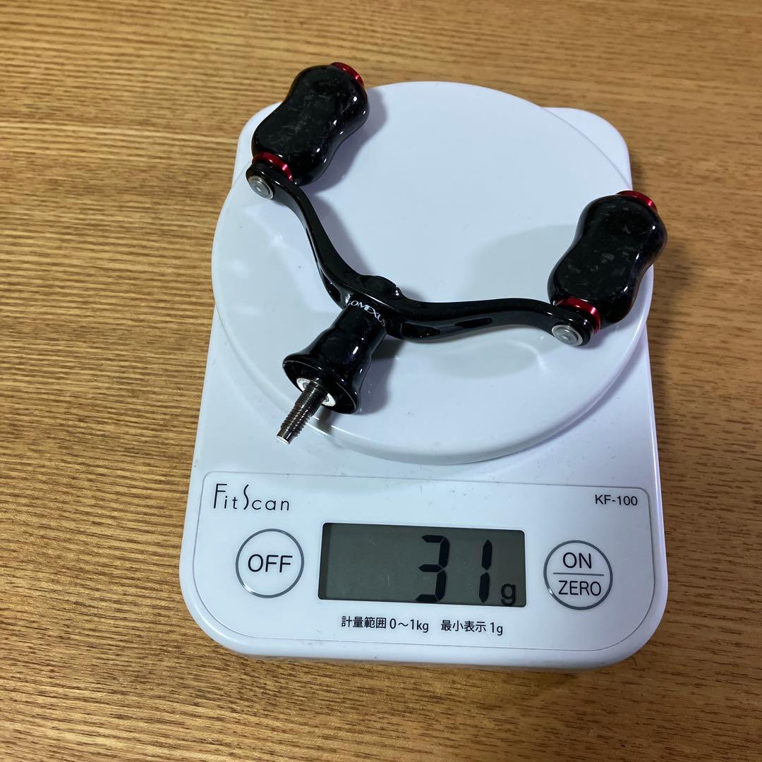 極上美品　ゴメクサス　鍛造カーボン　82mmダブルハンドル　シマノ