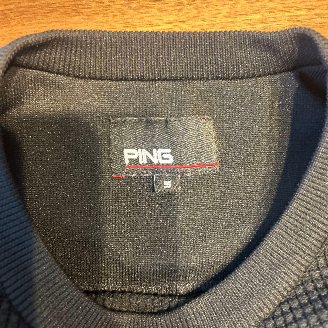 PING 黒 セーター S