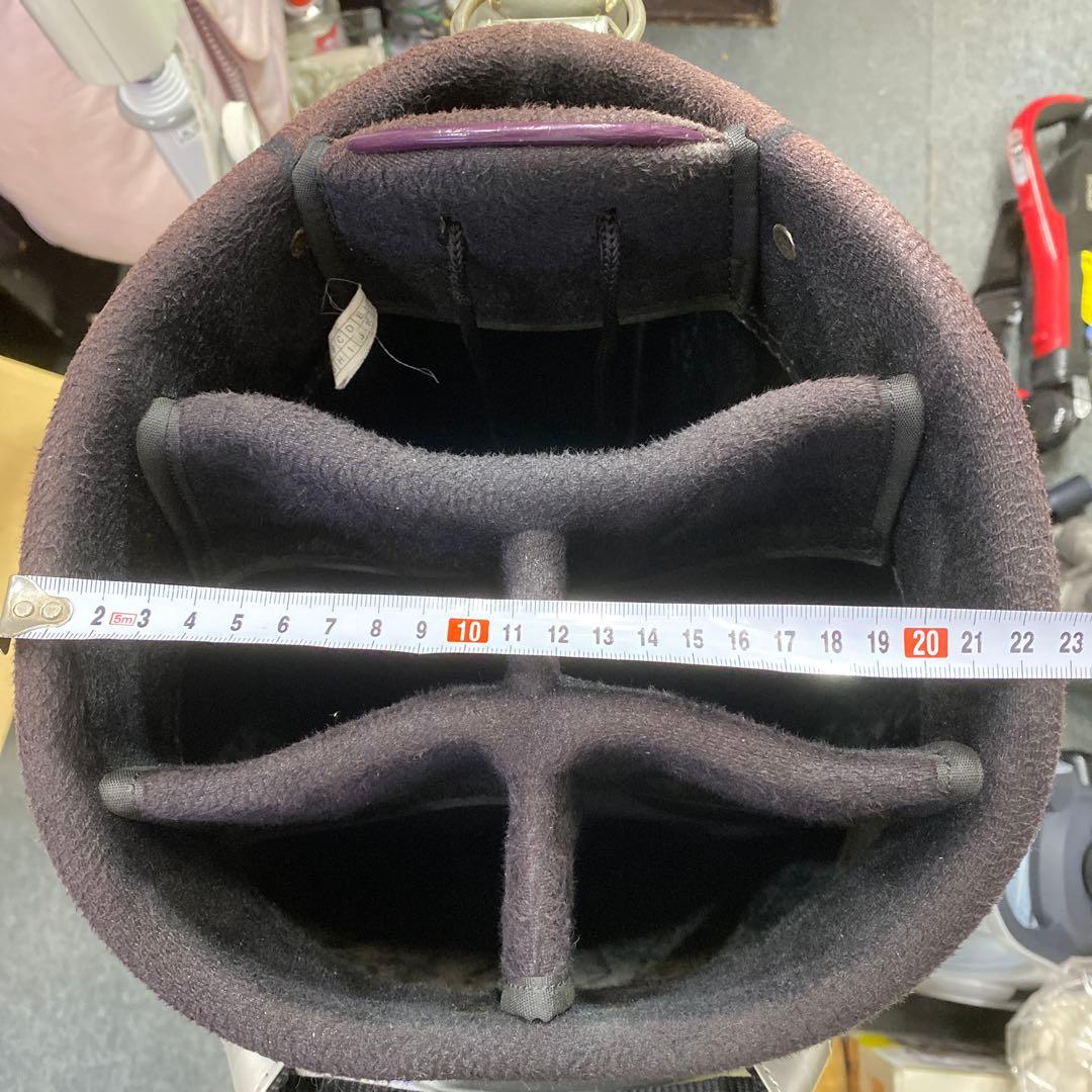 希少！RomaR シルバー/パープルゴルフバッグ