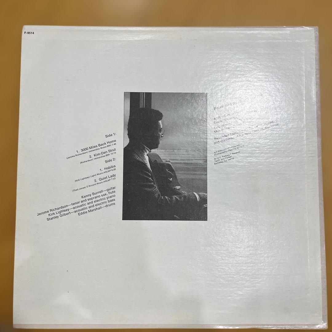 US輸入盤　Kenny Burrell LPレコード　４枚組