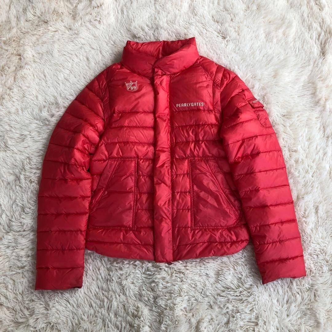 PEARLY GATESパーリーゲイツ2WAYダウンジャケットピンク