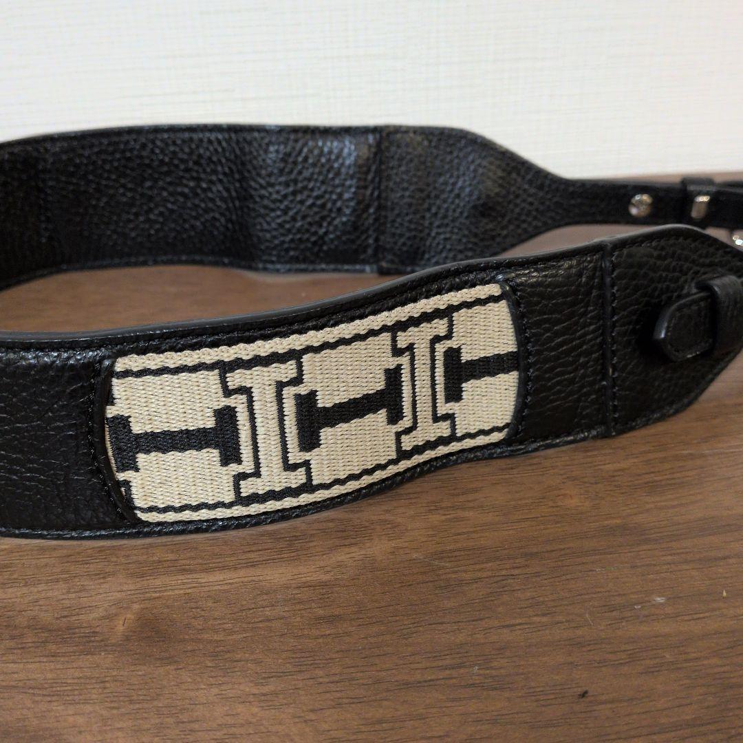 【IACUCCI】ALMA ショルダーストラップ　ベルト　ブラック