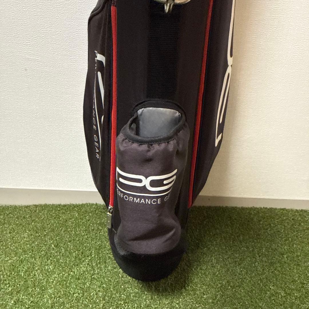 PERFORMANCE GEAR PG キャディバッグ スタンド式 軽量 スリム